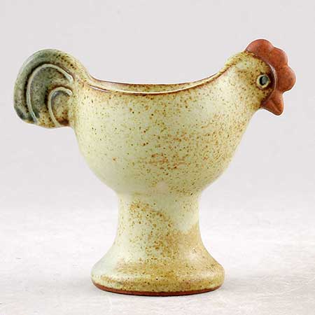 Lisa Larson Kooperativa Förbundet Påsk Chicken eggcups, height 8 cm