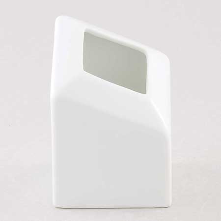 Lisa Larson Åhléns Quartette White vase, height 10 cm
