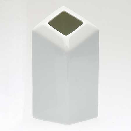 Lisa Larson Åhléns Quartette White vase, height 16 cm