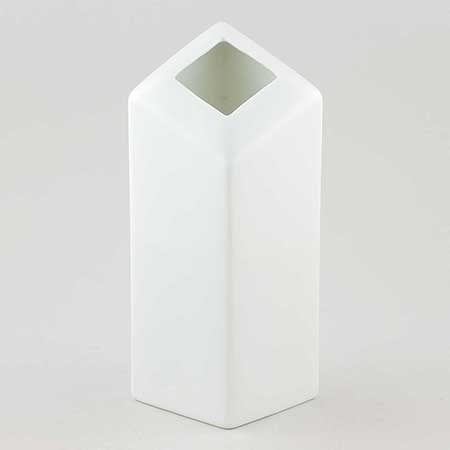 Lisa Larson Åhléns Quartette White vase, height 19 cm