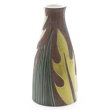 Mari Simmulson Upsala–Ekeby Agave Vase. Model 4447. Height 20 cm
