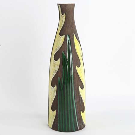 Mari Simmulson Upsala–Ekeby Agave Vase. Model 4448. Height 23 cm