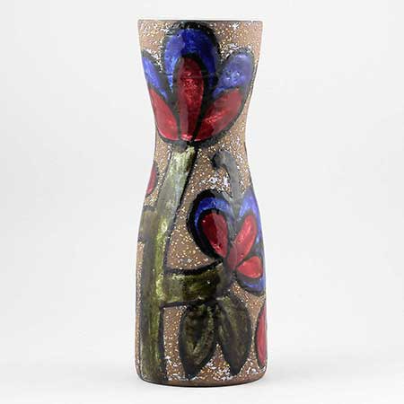 Mari Simmulson Upsala–Ekeby Cardus Vase. Model 7041. Height 25 cm