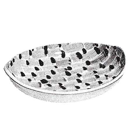 Mari Simmulson Upsala–Ekeby Djungel Bowl. Model 4103. Width 28 cm