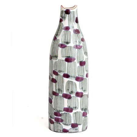 Mari Simmulson Upsala–Ekeby Djungel Vase. Model 4106. Height 24 cm