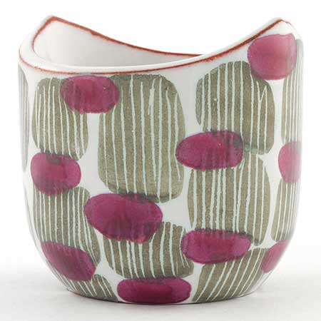 Mari Simmulson Upsala–Ekeby Djungel Bowl. Model 4100. Width 6,5 cm
