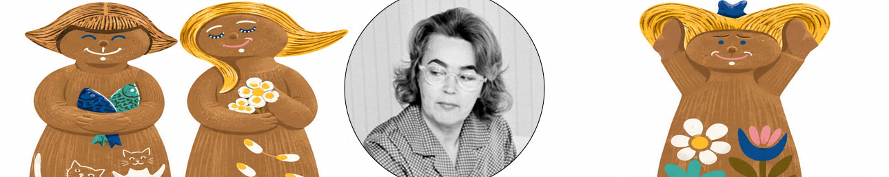 Mari Simmulson Upsala Ekeby Ina/Gina/Stina 
