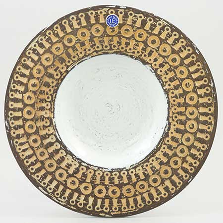 Mari Simmulson Upsala Ekeby Mexico Model 43130-13. Diameter 21 cm
