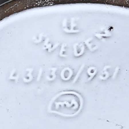 Mari Simmulson Upsala–Ekeby Roulette The lower side of a Roulette object