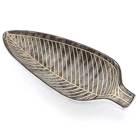 Mari Simmulson Upsala–Ekeby Senegal Bowl. Model 4272. Length 41 cm