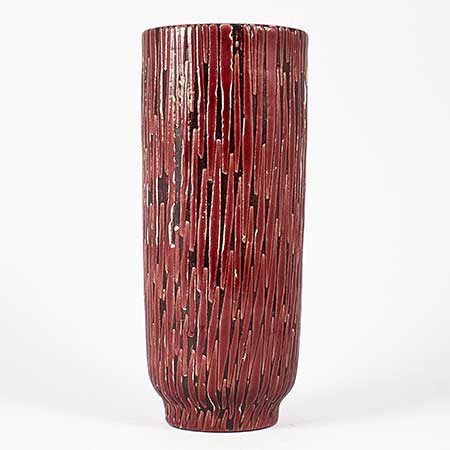 Mari Simmulson Upsala Ekeby Tokyo 1952 Vase. Model 4086. Height 29 cm