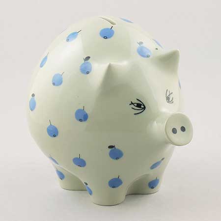Marianne Westman Rörstrand Animals Piggy bank (different decors), length 20 cm