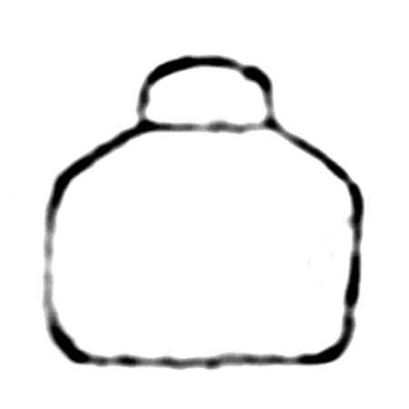 Marianne Westman Rörstrand Inga-Lill Jar, model name ALE, height 11 cm
