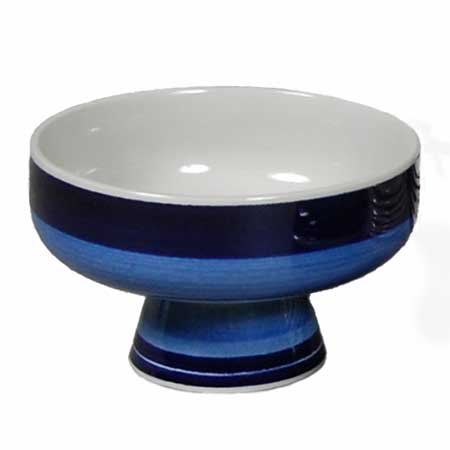 Marianne Westman Rörstrand Mira Mare Bowl on foot, diameter 15 cm