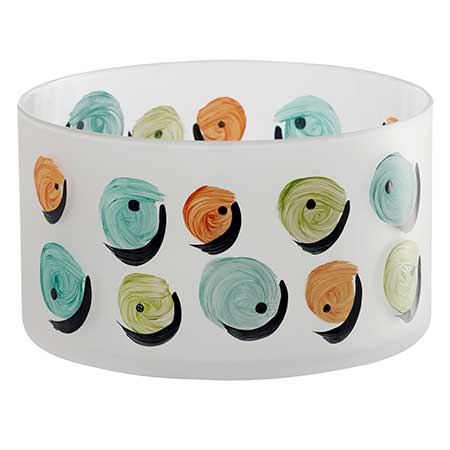 Monica Backström Kosta Boda Candy Bowl, model 50400, diameter 21 cm
