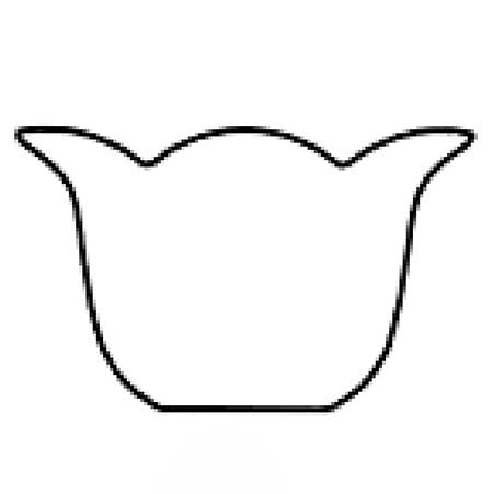 Monica Backström Kosta Boda Fantasia Pink bowl, model 59602, diameter 27 cm
