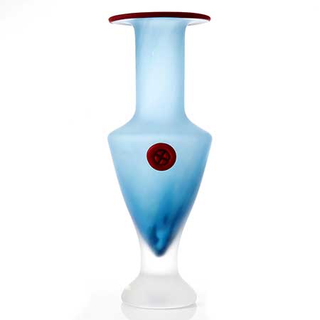 Monica Backström Kosta Boda Candy Vase, model 49142, height 36 cm