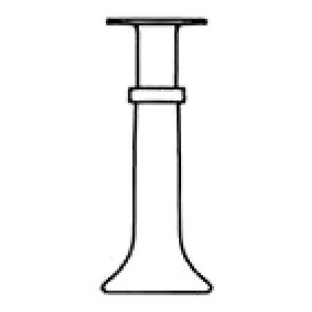 Monica Backström Kosta Boda Candy Green candleholder, model 69141, height 21 cm