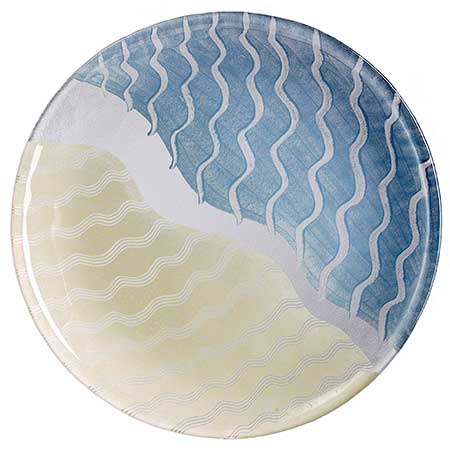 Monica BackströmKosta Boda Taiga Dish, model 79903, diameter 39 cm