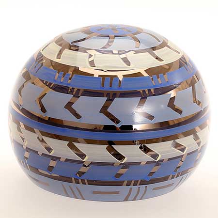 Monica BackströmKosta Boda Taiga Sculpture, model 59941, diameter 16 cm