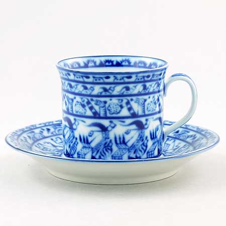 Oiva Toikka Rörstrand Cobolti Coffee cup, width 8 cm