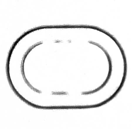 Oiva Toikka Rörstrand Cobolti Round dish, length 32 and 36 cm