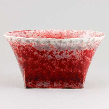 Oiva Toikka Rörstrand Granat Bowl ”Stor korg” (Large Basket), length 16 cm