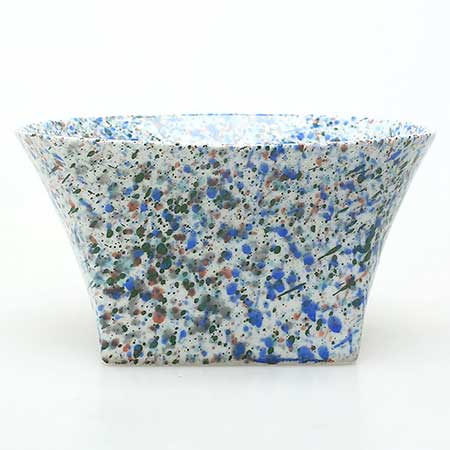 Oiva Toikka Rörstrand Granit Bowl ”Stor korg” (Large Basket), length 16 cm