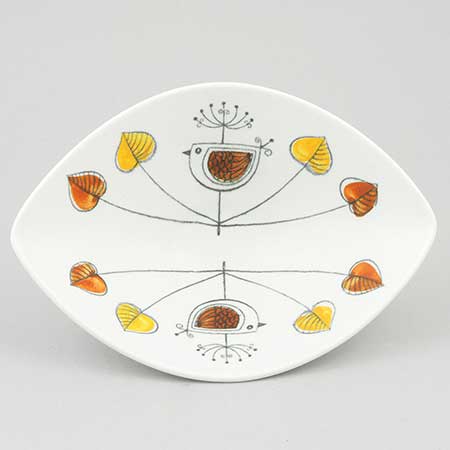 Paula von Freymann Rörstrand Flykt Bowl, length 18 cm