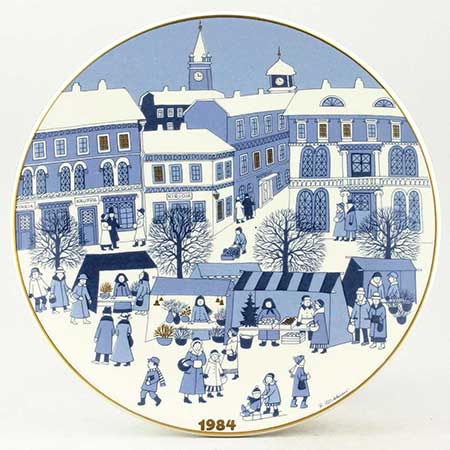 Raija Uosikkinen Arabia Christmas Plates 1984