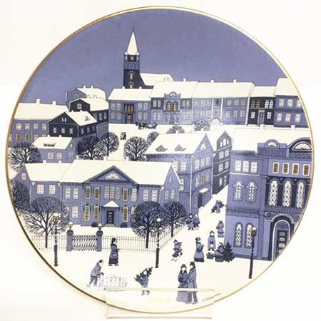 Raija Uosikkinen Arabia Christmas Plates 1986