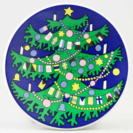 Raija Uosikkinen Arabia Julkort Julkort, motiv 4, diameter 12 cm / 4.7 in