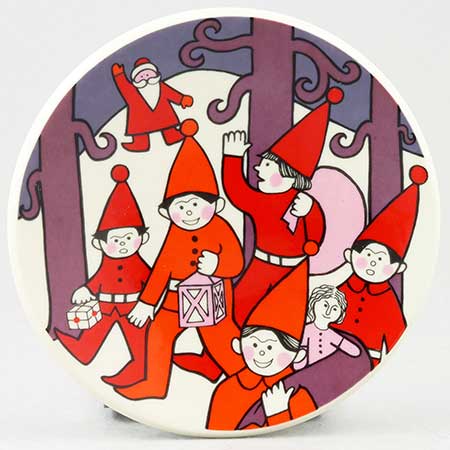 Raija Uosikkinen Arabia Julkort Julkort, motiv 5, diameter 12 cm / 4.7 in
