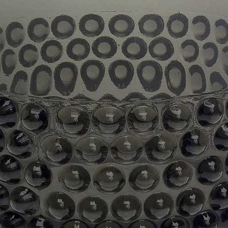 Saara Hopea Nuutajärvi Gray Nyppylä knob relief