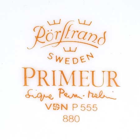 Signe Persson-Melin Rörstrand Primeur Lower Side Stamp