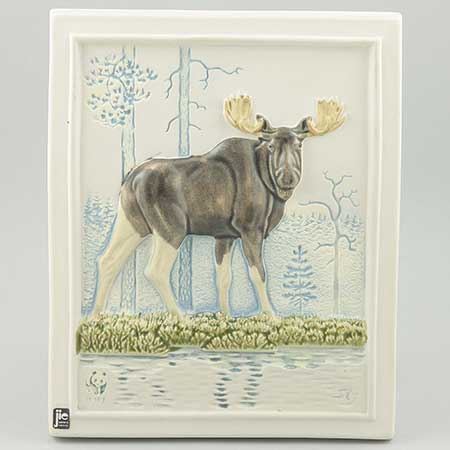 Staffan Johnson Jie Province Animal Elk, province animal of Jämtland