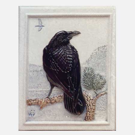 Staffan Johnson Jie Province Animal Northern raven, province animal of Dalsland