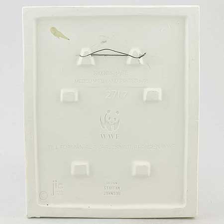 Staffan Johnson Jie Province Animal Backside of a wall plaque