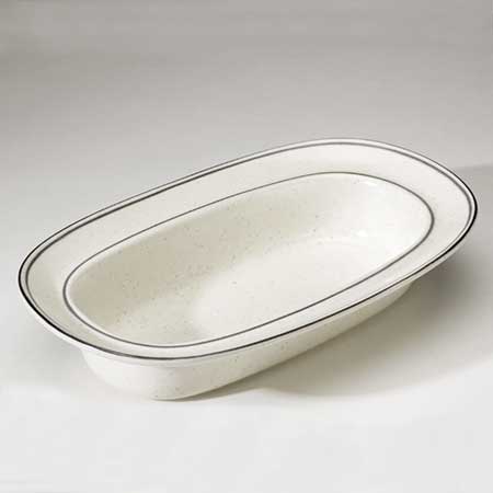 Stig Lindberg Gustavsberg Birka Bowl, length 22,5 cm