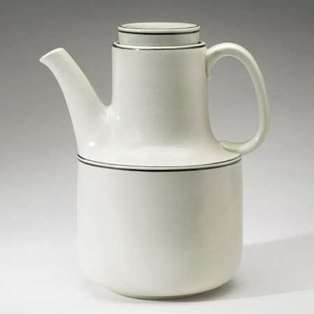 Stig Lindberg Gustavsberg Birka Teapot, height 15 cm