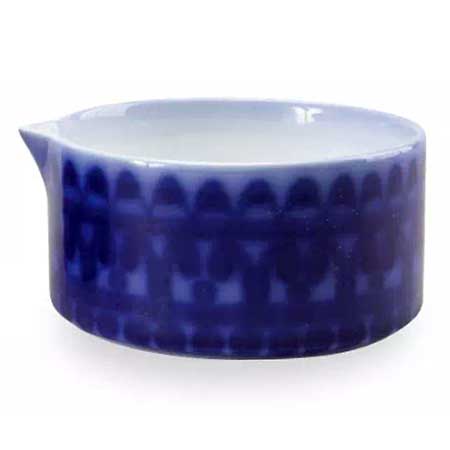 Stig Lindberg Gustavsberg Blå Husar Creamer, diameter 8,5 cm