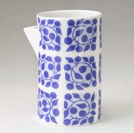 Stig Lindberg Gustavsberg Bladruta Creamer, height 9 cm / 3.5 in