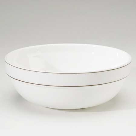 Stig Lindberg Gustavsberg Brun Linje Bowl, diameter 14 cm