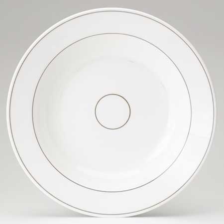 Stig Lindberg Gustavsberg Brun Linje Deep plate, diameter 23 cm