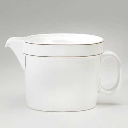 Stig Lindberg Gustavsberg Brun Linje Pitcher, height 12 cm
