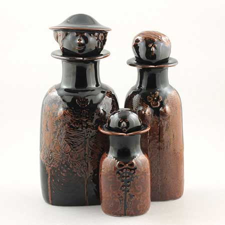 Stig Lindberg Gustavsberg The lower side of a Combin bottle