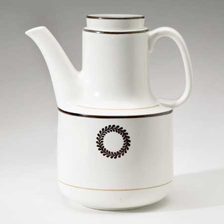 Stig Lindberg Gustavsberg Consul Kaffekanna, höjd 20 cm