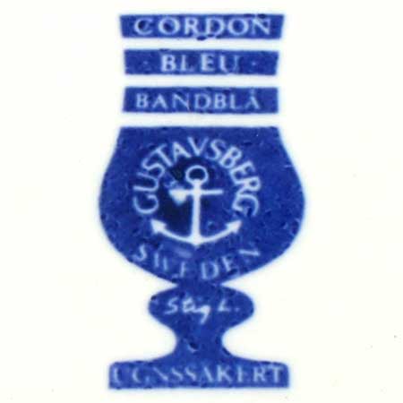 Stig Lindberg Gustavsberg Cordon Bleu The lower side of a Coq object