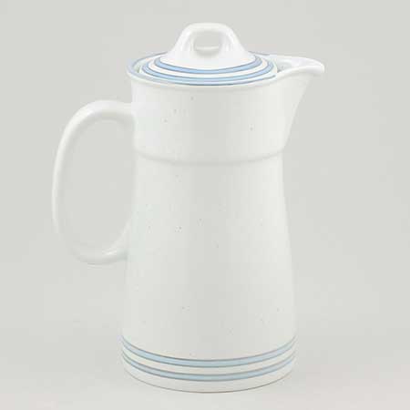Stig Lindberg Gustavsberg Dart Coffee pot, height 19 and 22 cm