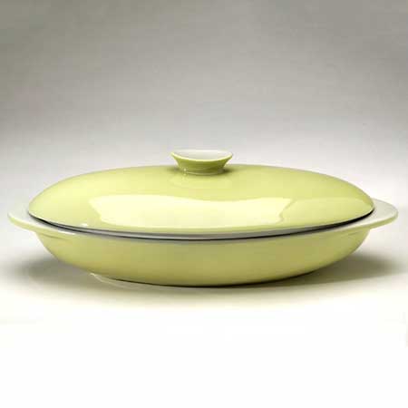 Stig Lindberg Gustavsberg Gefyr Pot, model number 44, length 28 cm